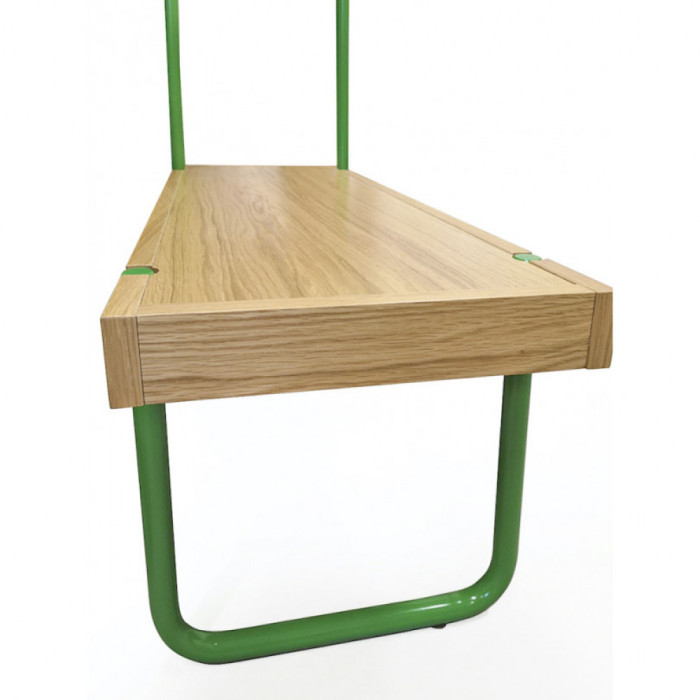 Ben banco (roble, verde)